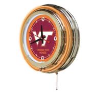 Virginia Tech 15 inch Neon Wall Clock